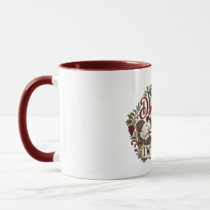 Du suchst das Abendessen aus, ich werde es ablehne Tasse