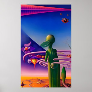Du träumst - Ken Gage Art Poster