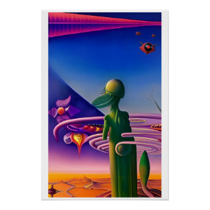 Du träumst - Ken Gage Art Poster