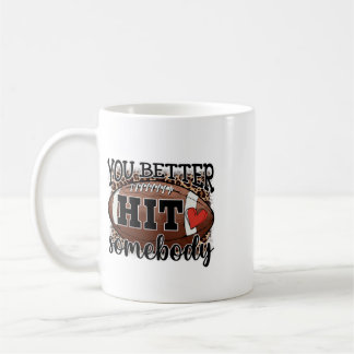Du Triffst Jemanden Besser Spieltags-Fußball-Saiso Kaffeetasse