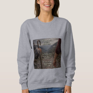 Du tröstest meine Seele Sweatshirt