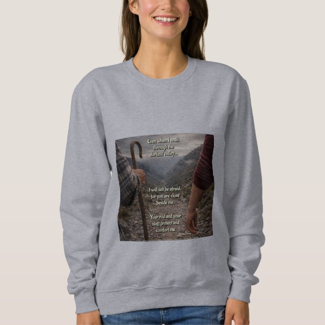 Du tröstest meine Seele Sweatshirt (Vorderseite)