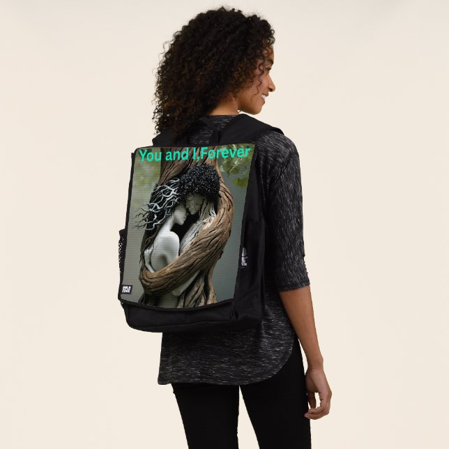 Du und ich für immer rucksack (Ausgewaschen)