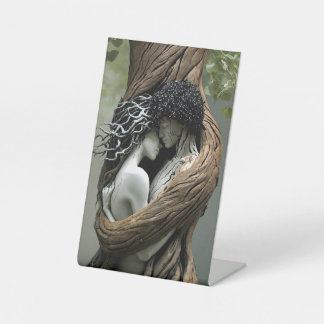 "Du und ich, für immer" Sockelschild