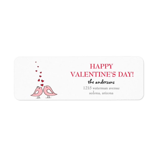 Du und ich - Liebe Vögel Valentinstag (Vorne)