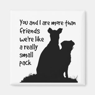 Du und ich mehr als Freunde, wir sind wie eine kle Magnet