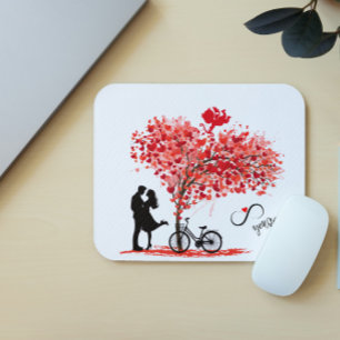 Du und ich, und Cupid-Mauspad Mousepad