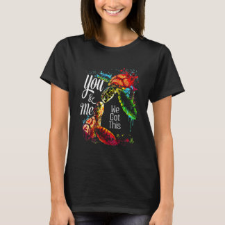 Du und ich wir haben diese passende Idee für Schil T-Shirt