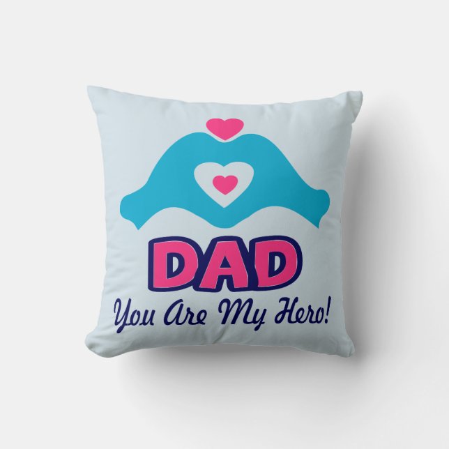 ↷ du Vater, mein Held Kissen (Vorderseite)
