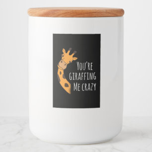 Du vergifst mich. lebensmitteletikett