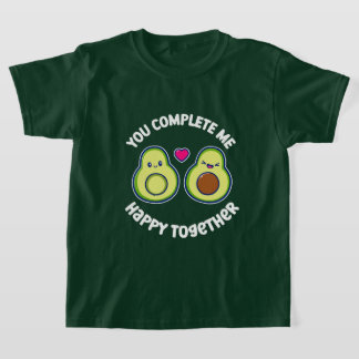 Du vervollständigst mich Avocado glücklich zusamme T-Shirt
