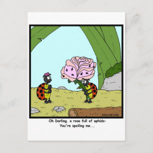 Du verwöhnst mich... postkarte