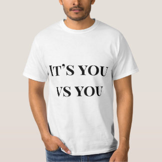 Du vs Du Shirt – Männer Mentale Stärke Motivation