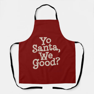 Du Weihnachtsmann ist gut? Team Santa Funny Xmas J Schürze