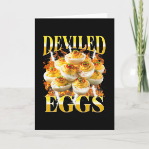 Du weißt warum ich hier bin Deviled Egg Lustiger T Karte