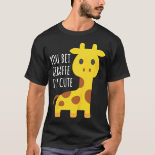 Du Wette Giraffe ICH BIN Niedlich Kleinkinder Jung T-Shirt