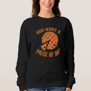 Du Will ein Stück von mir Kürbiskuchen Halloween C Sweatshirt