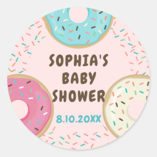 Du Will nicht auf Miss Baby Shower Stickers