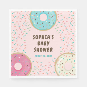 Du Will nicht zu Miss Baby Shower Napkins Serviette