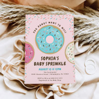 Du Will nicht zu Miss Baby Sprinkle Einladung