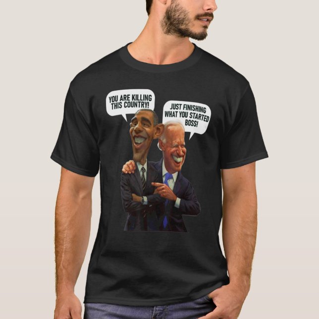 Du willst dieses Land nur beenden T-Shirt (Vorderseite)