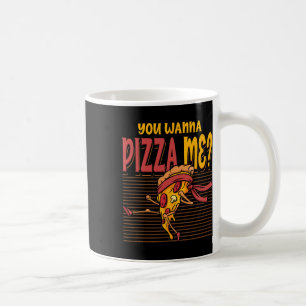Du willst Pizza Me Karate-Kampfstiel MMA Taekw Kaffeetasse