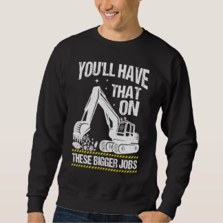 Du wirst das bei diesen größeren Jobs im Vintage-S Sweatshirt