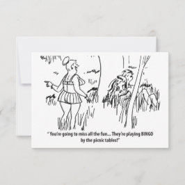 Du wirst den ganzen Spaß verpassen, Vintag Save The Date