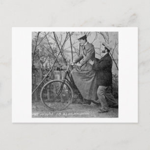 Du wirst es schon schaffen Vintage 1915 Postkarte