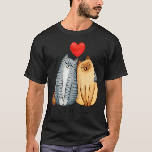 Du wirst für immer meine Biene meine immer Liebe s T-Shirt (Vorderseite)
