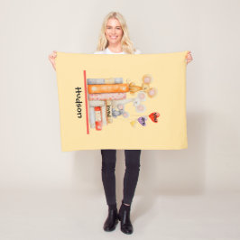 Du wirst geliebt Kinder-Fleece-Decke Fleecedecke
