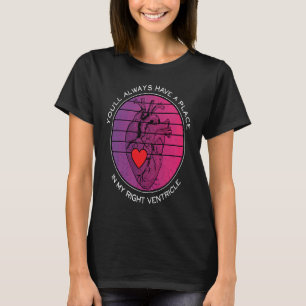 Du wirst immer einen Platz in meinem rechten Wagen T-Shirt