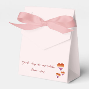 Du wirst immer mein Valentinstag Lesbische Herzen  Geschenkschachtel