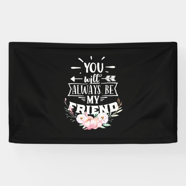 Du wirst immer meine Freunde sein Banner (Horizontal)