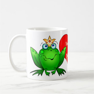 Du wirst immer meine Prinzessin sein Süße Frösche Tasse