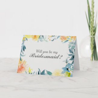 Du wirst meine Bridesmaid-Karte sein Einladung