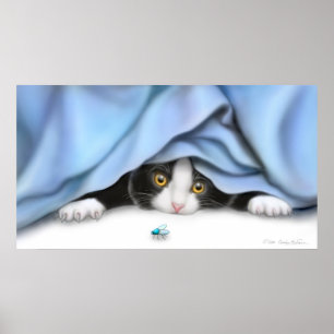 Du wirst meine Katze drucken Poster