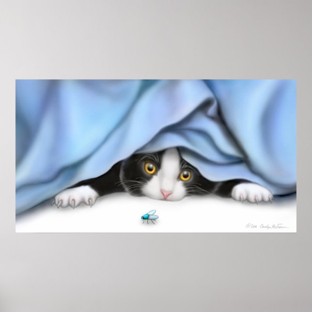 Du wirst meine Katze drucken Poster (Vorne)