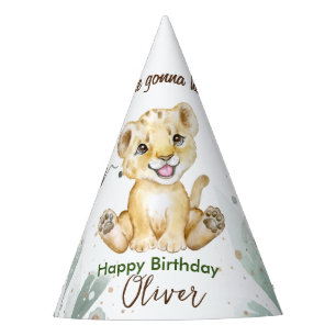 Du wirst mich am 1. Geburtstag rauschen hören Partyhütchen
