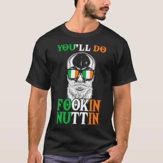 Du wirst verdammte Nuttin irischer Schädel mit Son T-Shirt