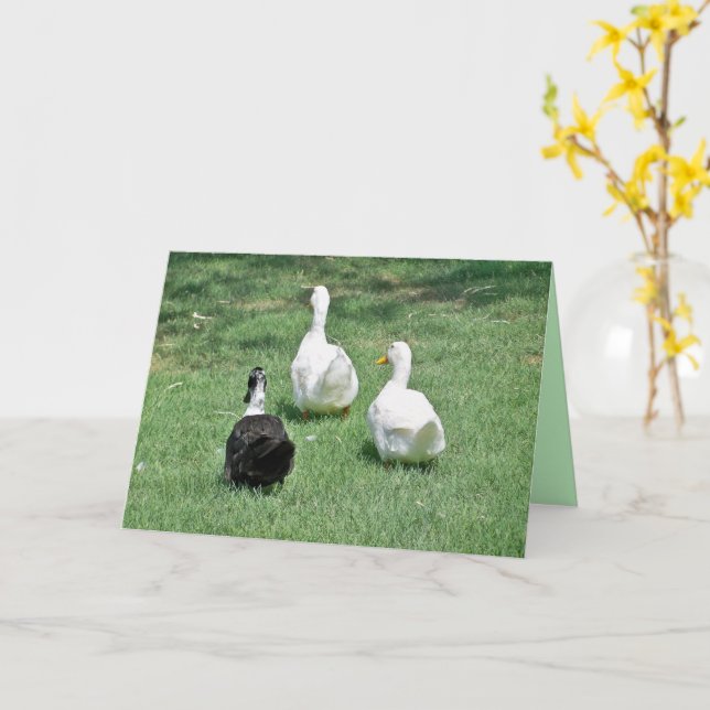 Du wirst vermisst werden karte (Gelbe Blume)