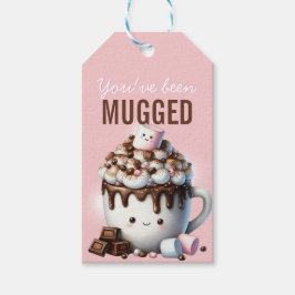 Du wurdest Niedlichen Hot Cocoa Clip Art umarmt Geschenkanhänger