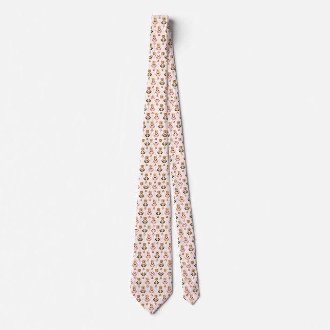 Dual images of a necktie against a white backgroun krawatte (Vorderseite)