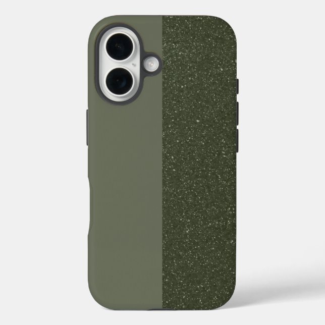Dual Moss Texture iPhone 16 Fall - Custom Ready Case-Mate iPhone Hülle (Rückseite)