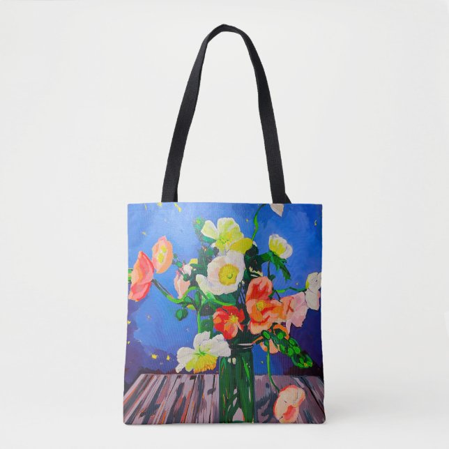 Dual-sided tote Icelandic Poppies (Vorderseite)