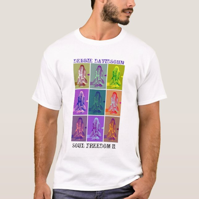 DUAL TONED T SHIRT "SOUL FREEDOM II" (Vorderseite)