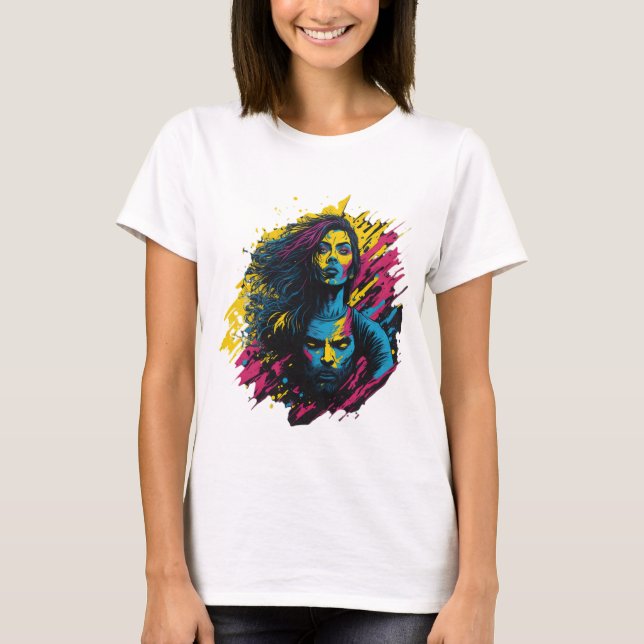 Duale Identität T-Shirt (Vorderseite)