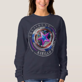 Duale Seite Harris-Walz Wing/Briefmarke Medallion Sweatshirt