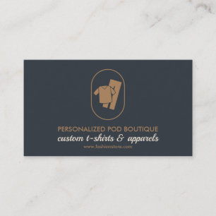 Dualfarbige Heat-Transfer-Folie Bekleidung Visitenkarte