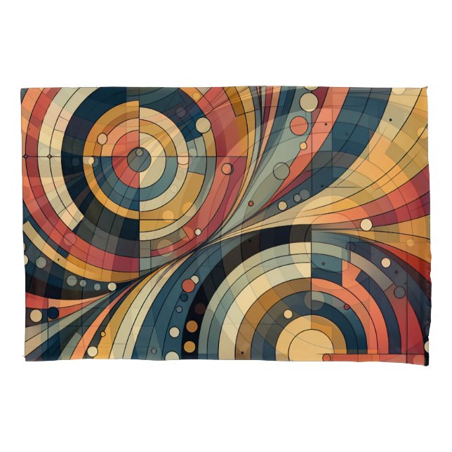 Duality - Bauhaus - Fall Pillow Kissenbezug (Vorderseite)